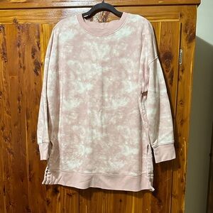 Pink Tunic Sweatshirt XL